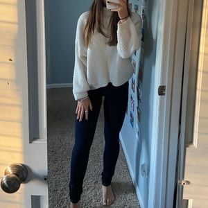 Mid rise express jeans!